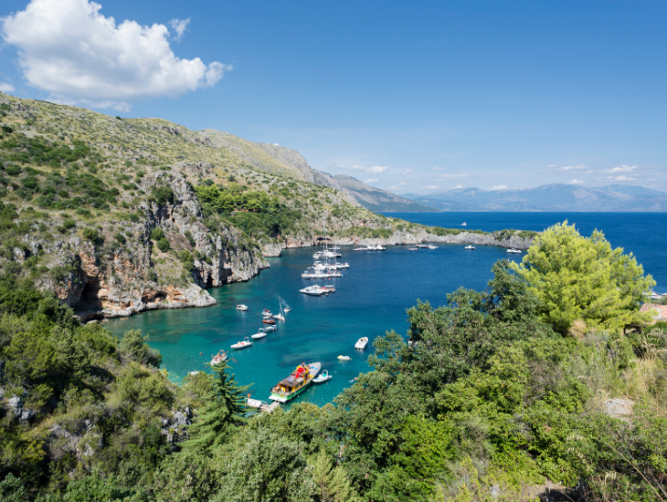 Sentiero degli Infreschi in Cilento.